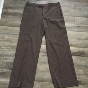 Brown dress pants